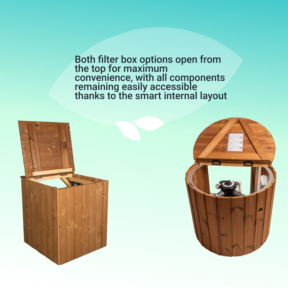 Premium Sand Filter for Wood-Fired Hot Tub