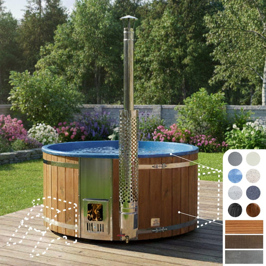 Konfigurierbar Hot Tub Holz Runder 4-6 Personen
