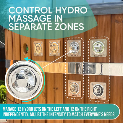 Premium Sand Filter  Wood Fired Hot Tub | Best Configuration