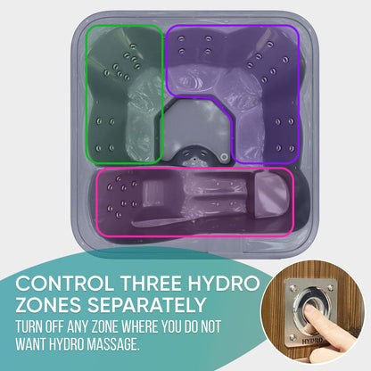 Premium Whirlpool mit Holzofen – 34 Hydro-Jets, Liegeposition | Für 6 Personen