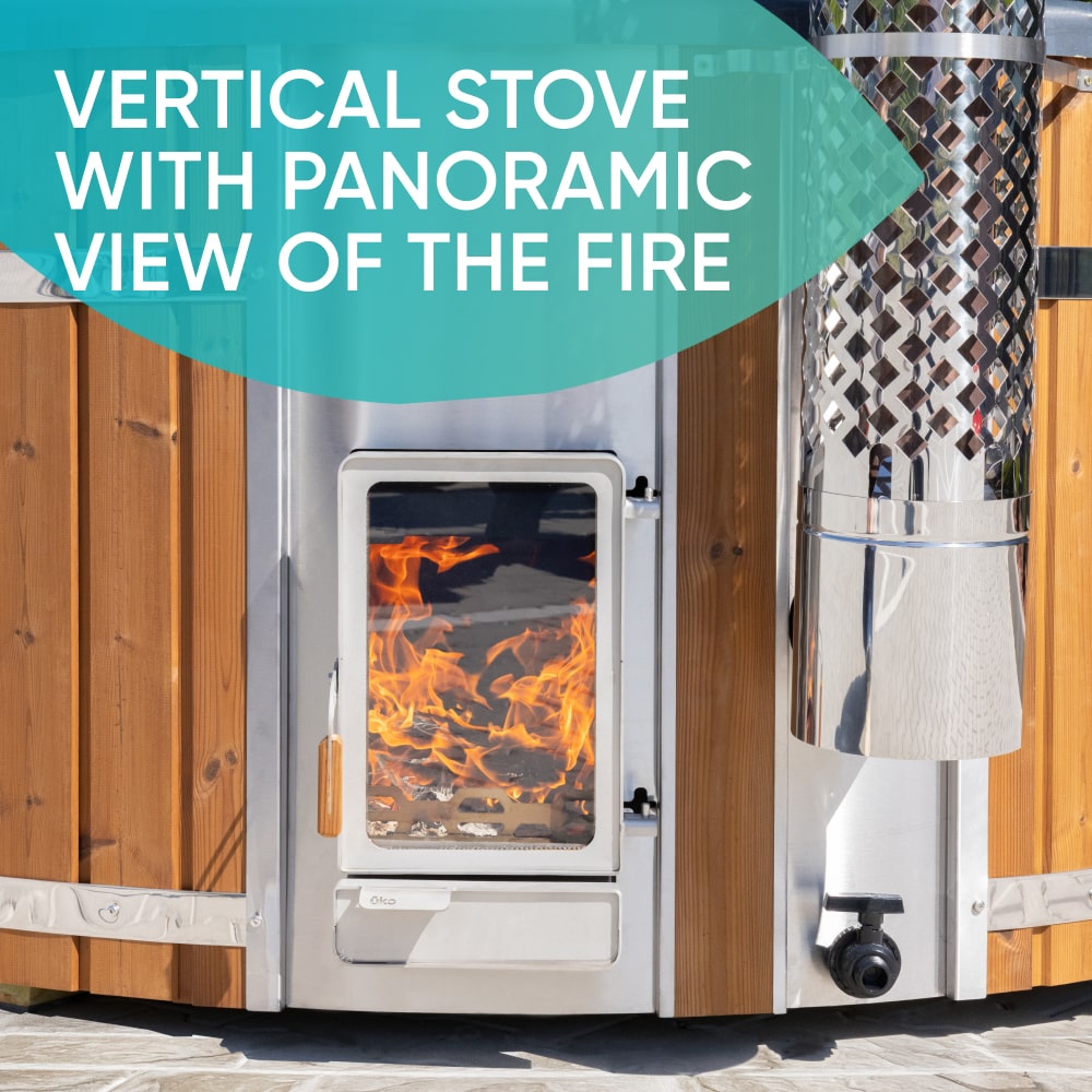 Vollausstattung Hot Tub | Verta-Ofen | Premium-Filter