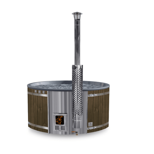 Konfigurierbar Hot Tub Holz Runder 6-8 Personen