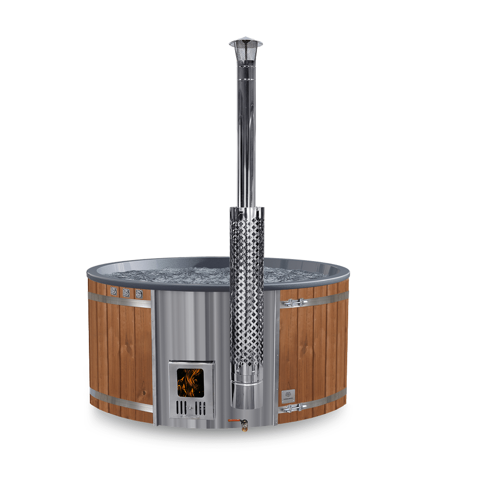 Konfigurierbar Hot Tub Holz Runder 4-6 Personen