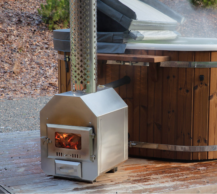 33 kW Komplettset Ofen für Hot Tub Badefass, Badebottich, Badezuber, P – Gardenvity