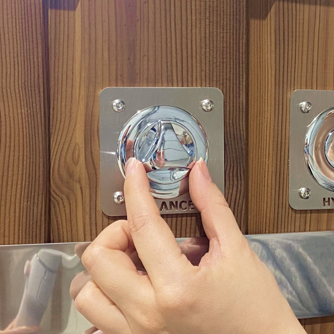 Intelligente, separate Steuerung der Hydromassage